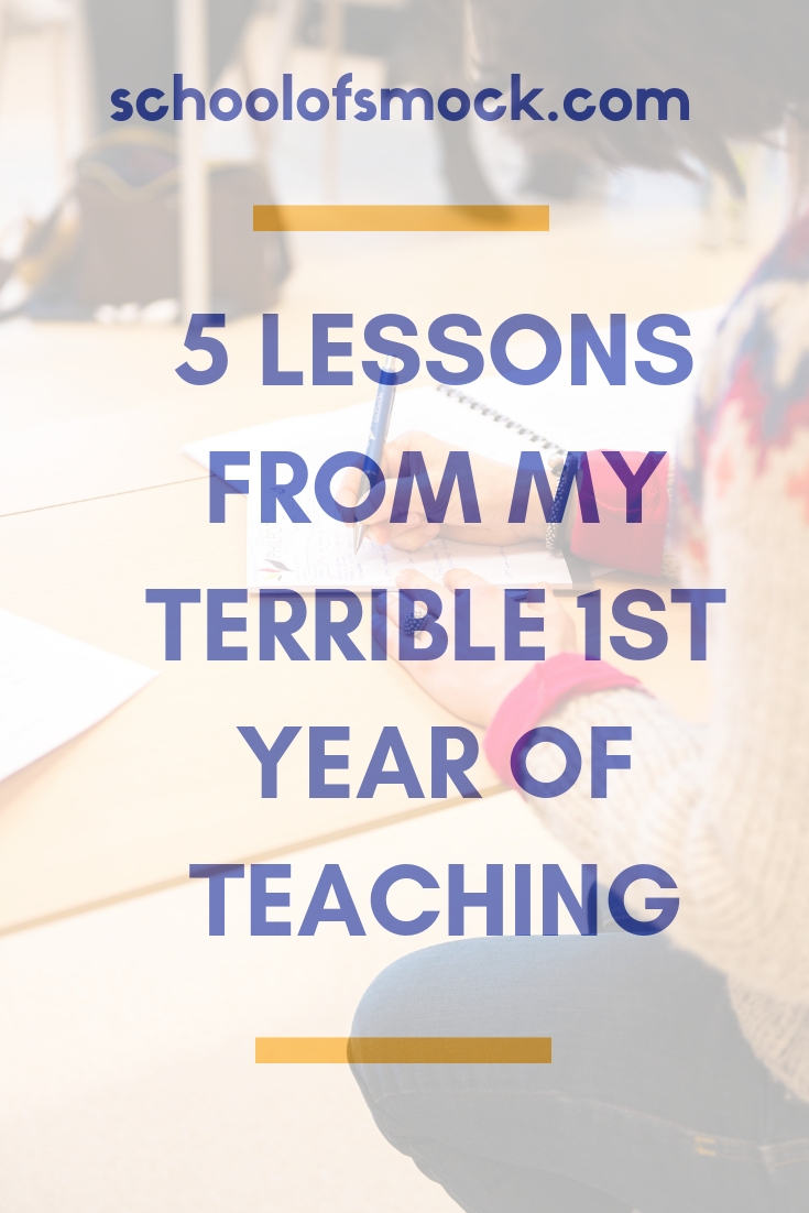 first year of teaching